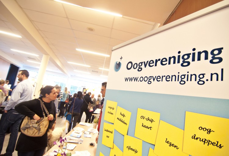 banner van de Oogvereniging