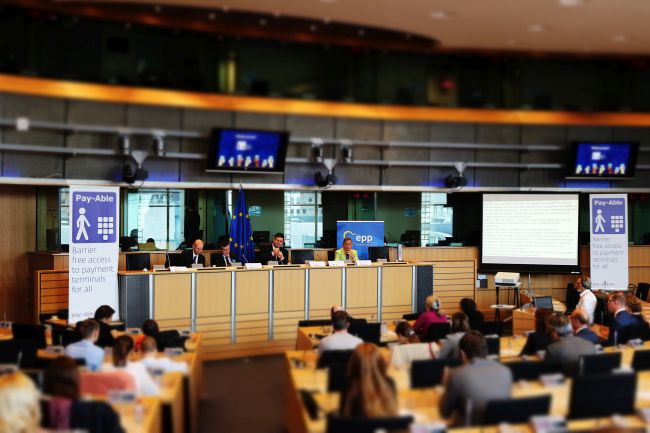 lancering Pay-Able in het Europees Parlement
