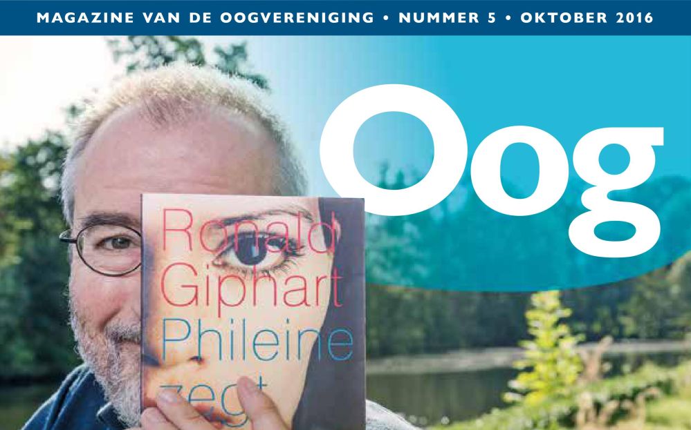 omslag van OOG, het magazine van de Oogvereniging