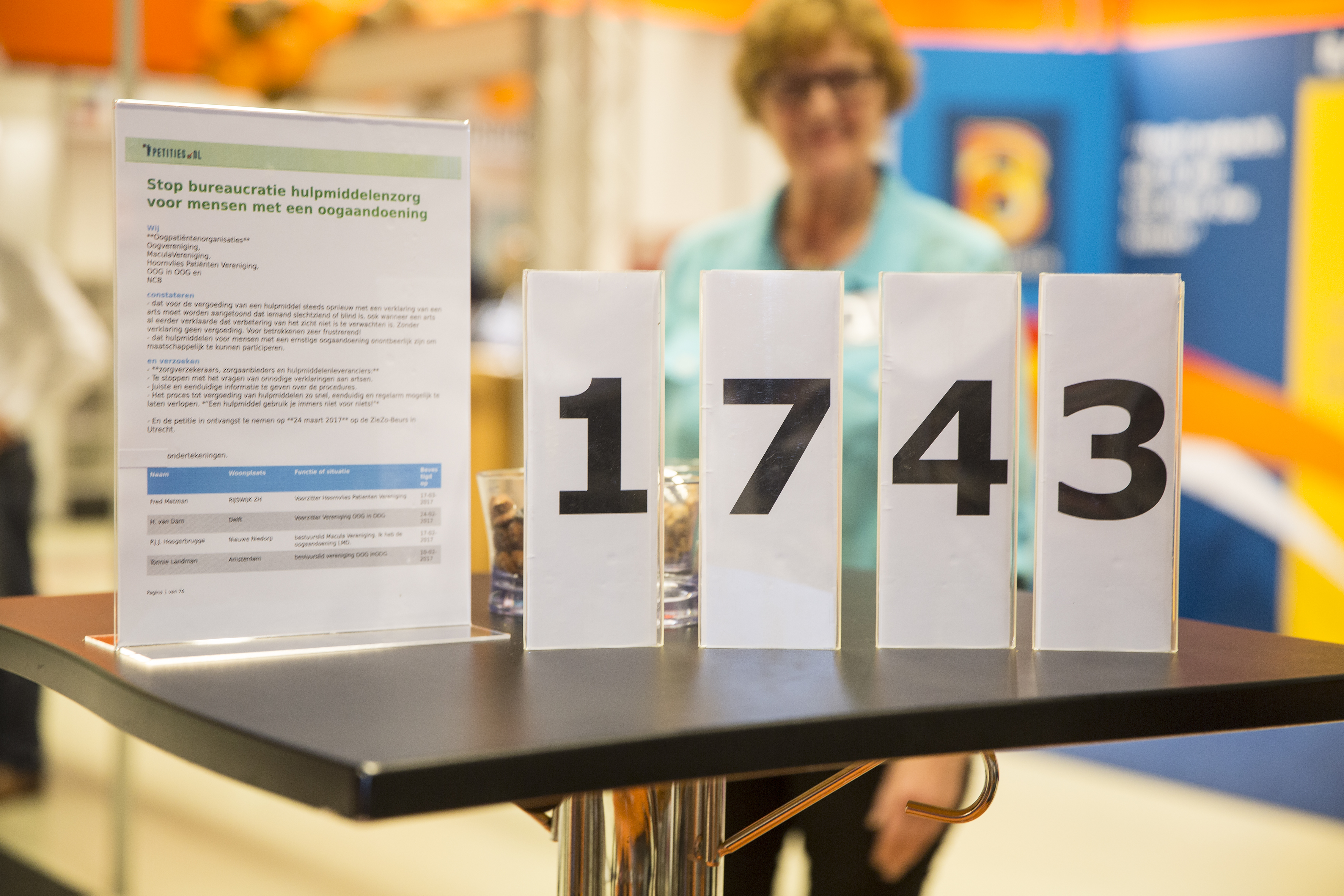 Tussenstand hulpmiddelenpetitie