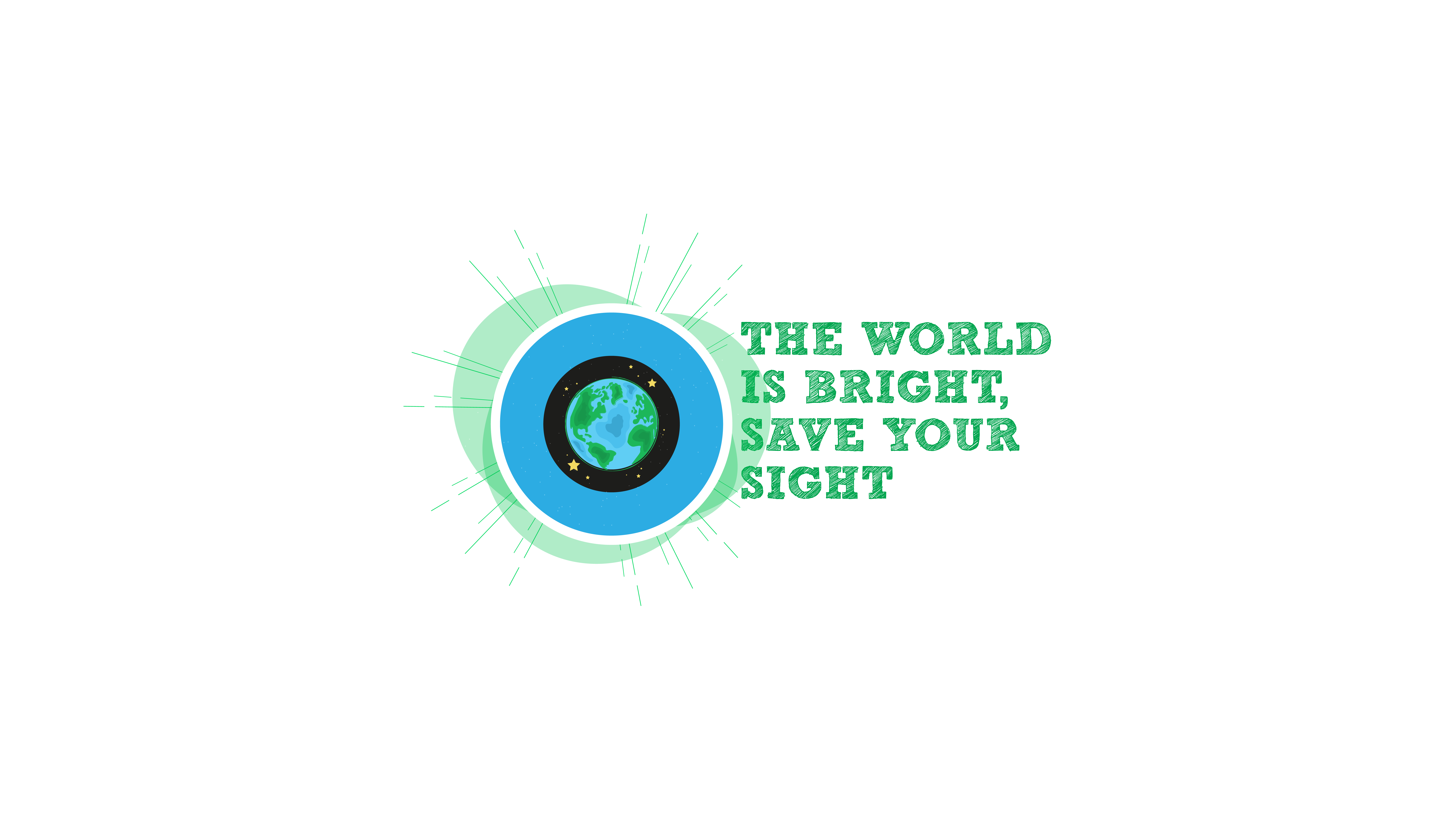 Logo The world is bright save your sight