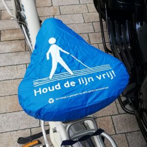 Zadelhoesje Houd de lijn vrij