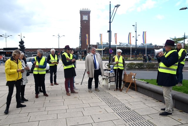 Oversteekactie met burgemeester Nijmegen