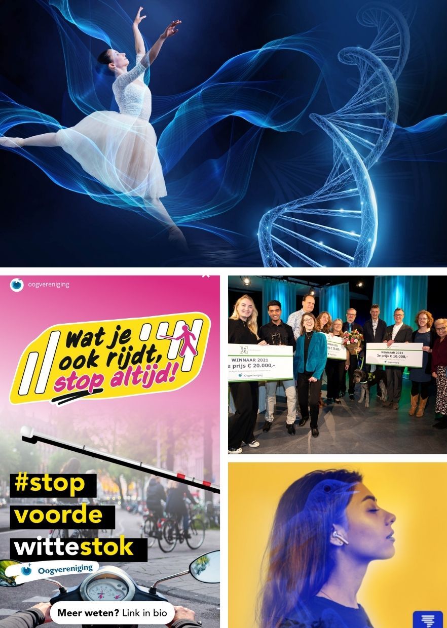 Oogcongres, Stop voor de Witte Stok, uitreiking RAAK Stimuleringsprijs en De verdwijning van Iris