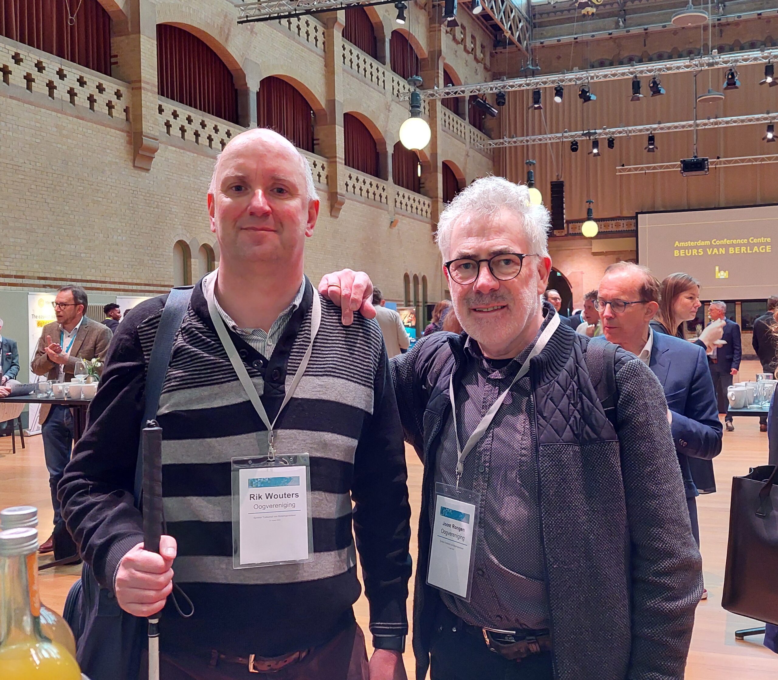 Rik Wouters en Joost Rongen op het congres Toekomst van het Betalingsverkeer