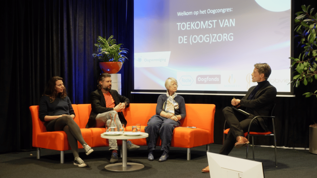 Paneldiscussie tijdens het Oogcongres