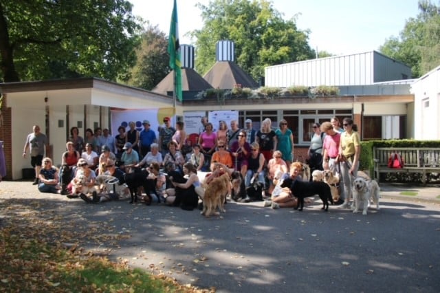 groepsfoto van de deelnemers van het trainingsweekend