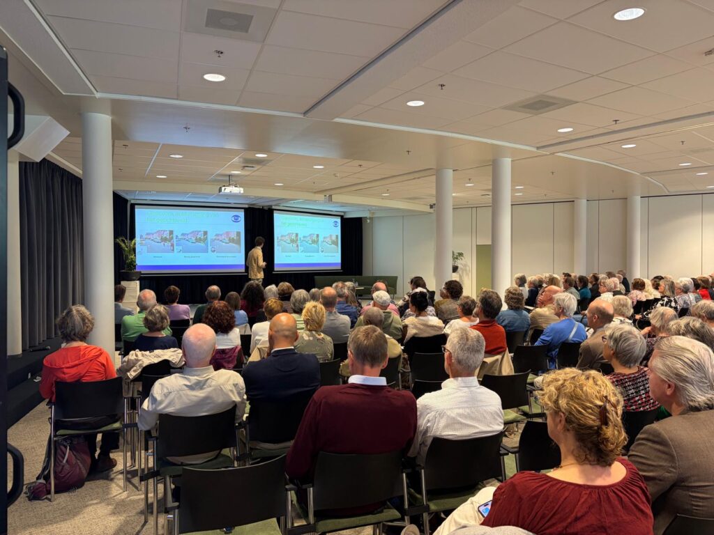 een volle zaal in Utrecht bij de Glaucoomdag 2026